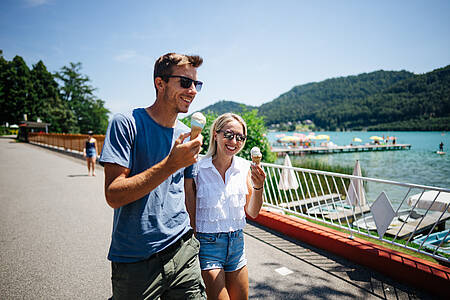 Mit der Koralmbahn zum Flanieren an den Klopeiner See