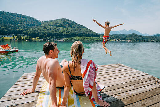Baden Familie Klopeiner See Suedkaernten c MartinHofmann 3 