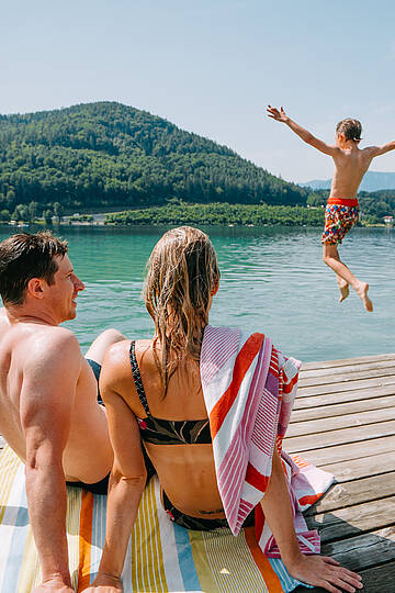 Baden Familie Klopeiner See Suedkaernten c MartinHofmann 3 