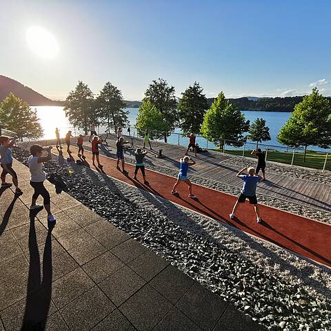 Fitness Beach Klopeiner See c Karlhofer