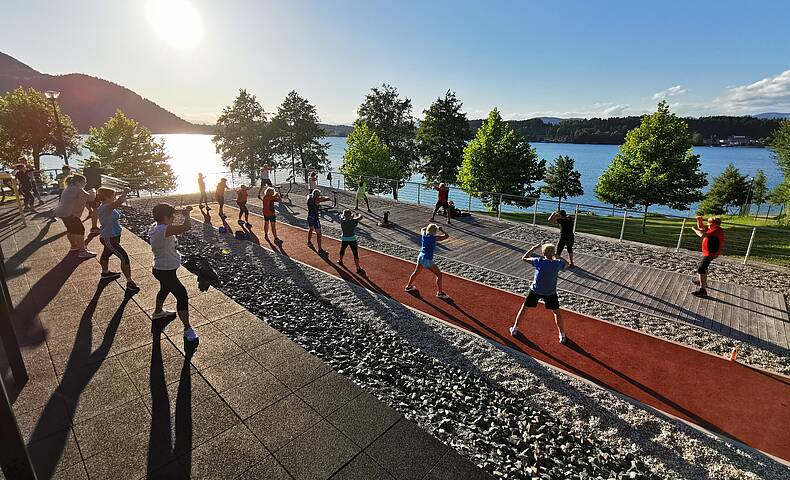 Fitness Beach Klopeiner See c Karlhofer