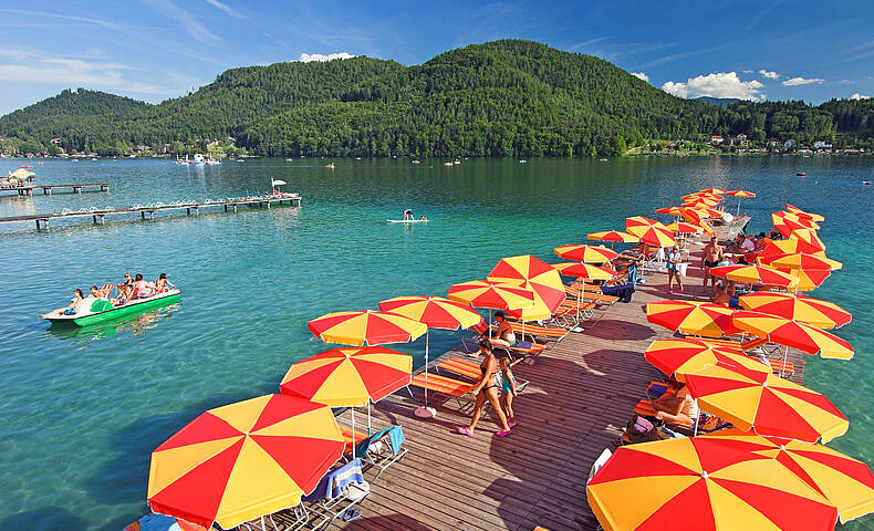 Baden Steg Reichmann Krainz Klopeiner See Suedkaernten c Reichmann