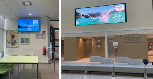 Out Of Home Werbung: Infoscreens Videoscreens