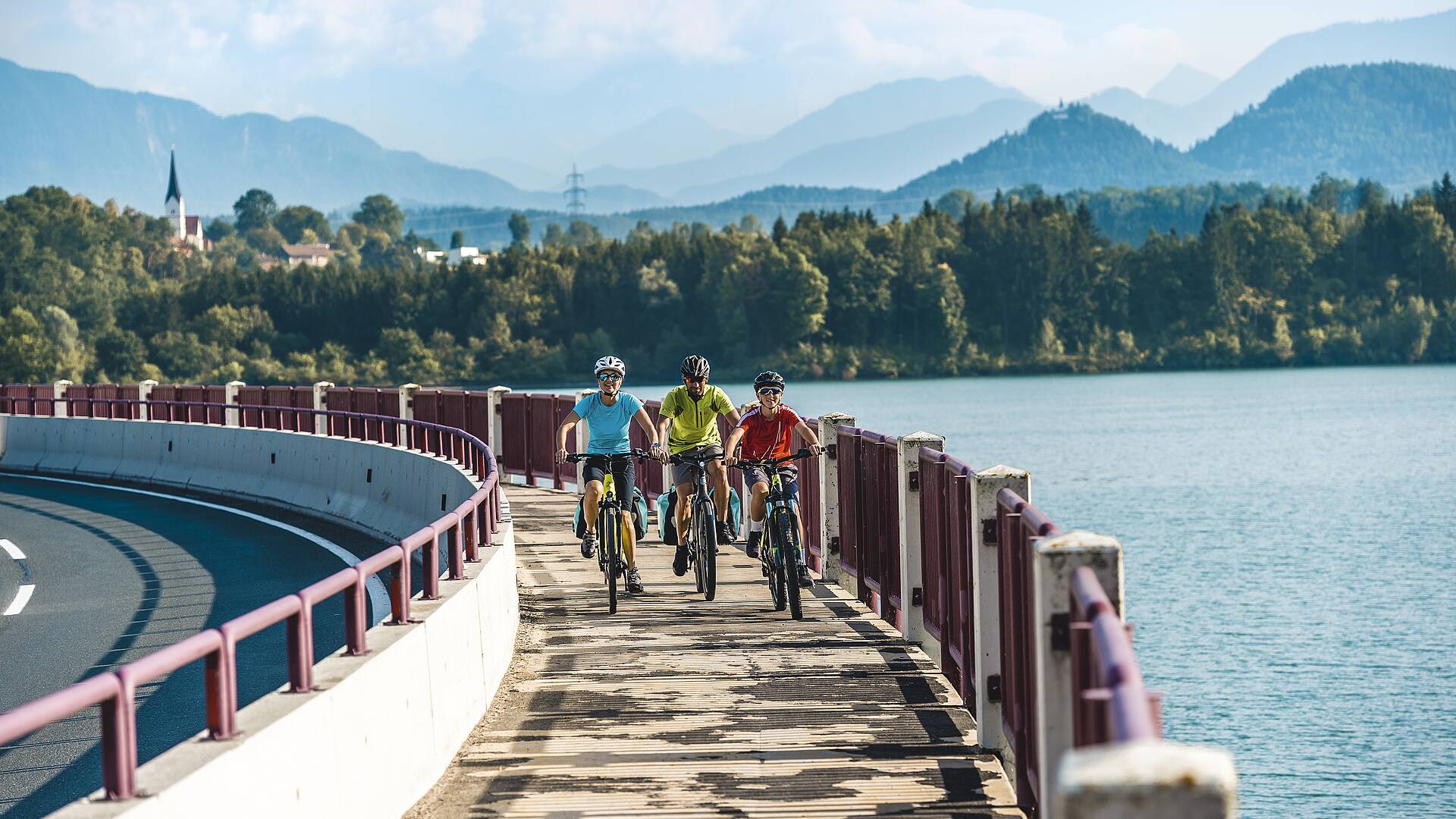 Drau Stausee E Bike Rad Kaernten2018 041 c Uwe Geissler Kaernten Werbung