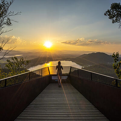 Slow Trail Kitzelberg Klopeiner See Plattform c GERT PERAUER 29