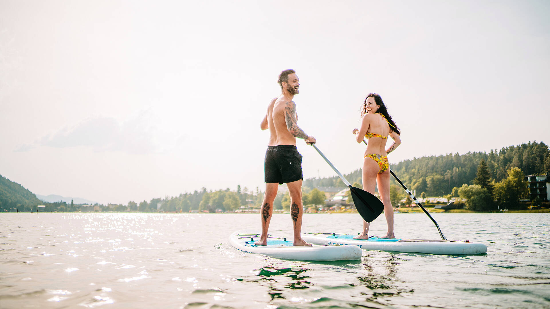 SUP Stand Up Paddling Klopeiner See c MartinHofmann 7 